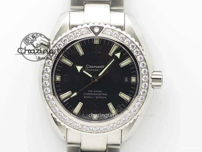 0408 Vintage Seamaster 300 Date T SS B12 Black Dial On Brown Leather Strap A2836 (Free Nylon Strap) WeatherProof 7911